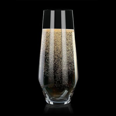 Maison Forine 4-Piece Ste Mless Champagne Crystal Glass Set -285 Ml 