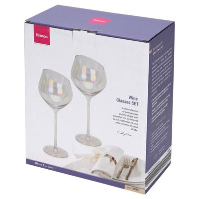 Fissman 2- Piece Wine Glasses Set 520ml (Glass)