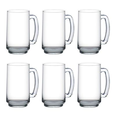 Ocean 6-Piece Playboy Beer Mug Set 357Ml