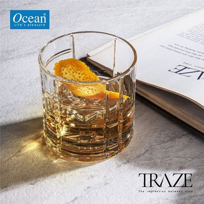 Ocean 6-Piece Trazes Future (Ftr) Doouble Rock Glass Set 350Ml