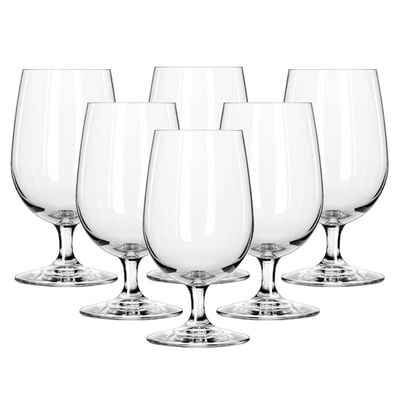 Ocean 6-Piece Madison Water Goblet Glass Set 425Ml