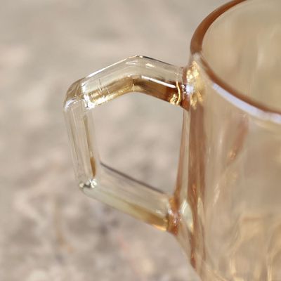 Mysteva 4-Piece Glass Mugs Set, 340Ml