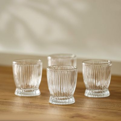 Mysteva 4-Piece Glass Set, 280ml