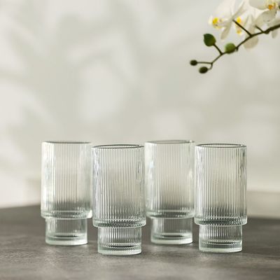 Mysteva 4-Pc Beverage Glass Set - 310 ml