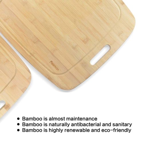 Fissman Cutting Board 49x41x1.9cm (Bamboo)