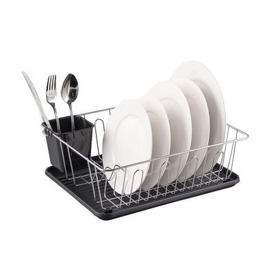 Atticus Dish Rack Chrome 32X36.2X12HCM