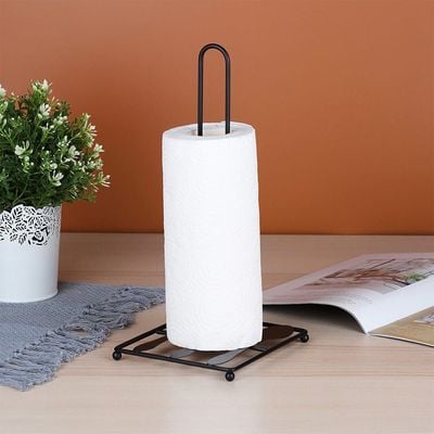 Atticus Paper Towel Holder Matte Black 16X14.1X30.8HCM