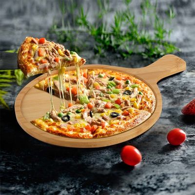 Loretta Bamboo Pizza Plate - 41x30 cm
