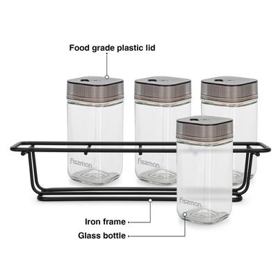 Fissman 5-Piece Condiment Set