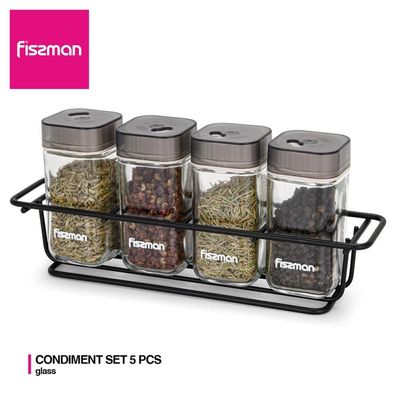 Fissman 5-Piece Condiment Set