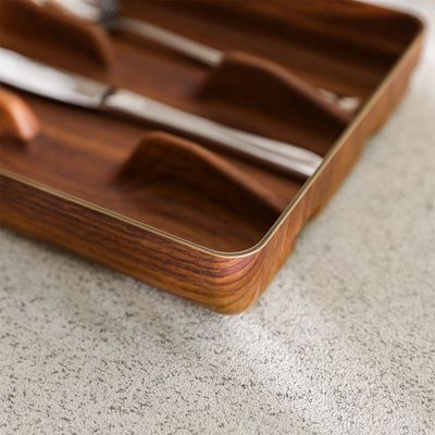 Evelin Cutlery Tray - 4 Compartment 19 x 31 x 4CM