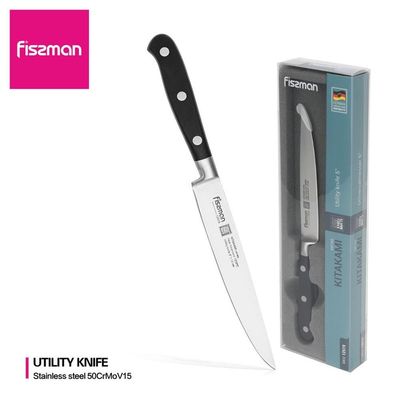 Fissman Kitakami Utility Stainless steel Knife - 5 Inch