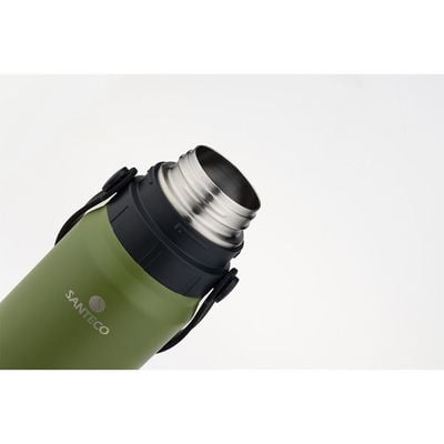 Santeco Geilo Mutipurpose Stainless Steel Vacuum Bottle Moss Green 1200 Ml