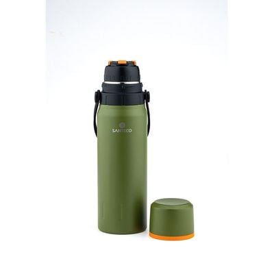 Santeco Geilo Mutipurpose Stainless Steel Vacuum Bottle Moss Green 1200 Ml