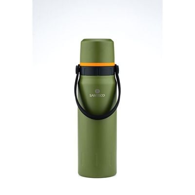 Santeco Geilo Mutipurpose Stainless Steel Vacuum Bottle Moss Green 1200 Ml