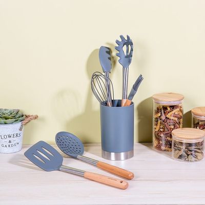 Danube Essential Stainless Steel Utensils Holder Grey