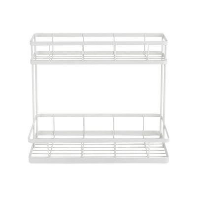  Atticus 2-Tier Pantry Organizer Iron Metal With Powder Coating White 37 X 24 X 30.7 HCM