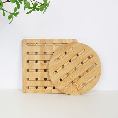  Loretta 2-Piece Bamboo Trivet Natural 19X19X1HCM ,20X20X1 HCM 