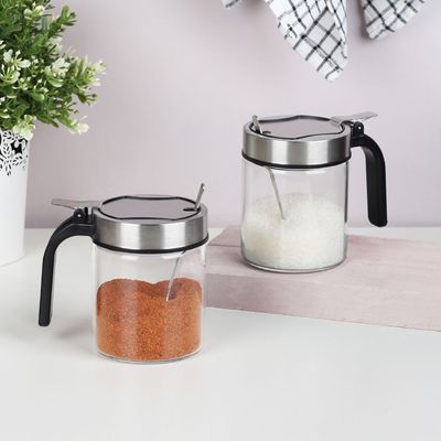  Adrian 2-Piece Spice Rack Set 250ml Sliver 11 X 7.8 X 10 HCM 