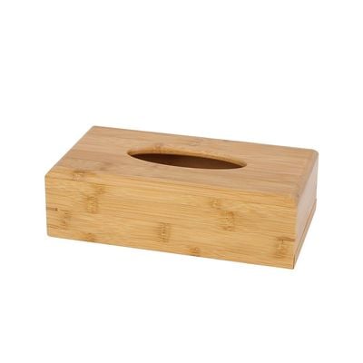 Aaron Bamboo Tissue Box Nature 25 X 13 X 8Cm Bb22002