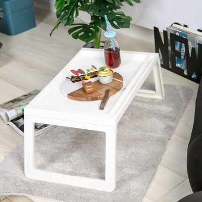 Loretta Breakfast Serving Table Ps White 67.5 X 35.5 X 26 Cm Fy23042