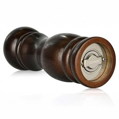 Fissman Pepper Mill 16X5Cm (Rubber Wood Body With Stainless Steel Grinder)