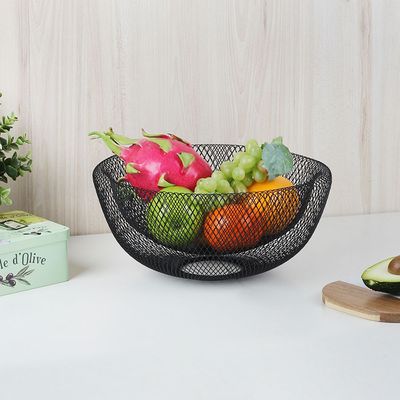  Atticus Fruit Basket Black 29.5 x 29.5 x 15 HCM 