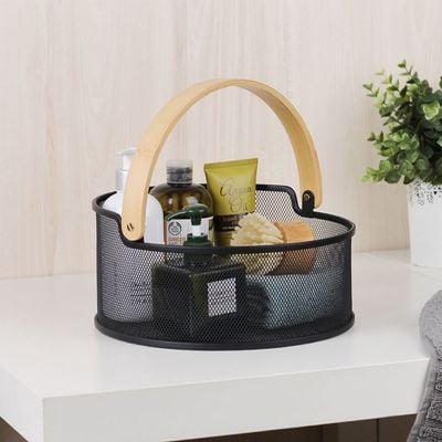  Atticus Storage Basket Black 27 x 25.7 x 12.3 HCM 