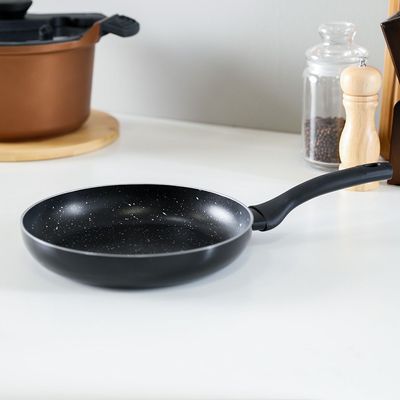 Karolina Aluminium Frypan 24X5.Cm Black -3.2MM