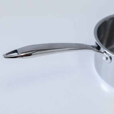 Celina Stainless Steel Saucepan With Lid 18X8.7Cm Shinny Silver -2.5MM