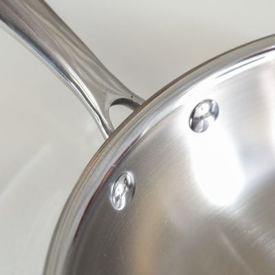 Celina Stainless Steel Frypan 24X5.0Cm Shinny Silver -2.5MM