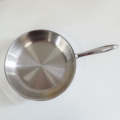 Celina Stainless Steel Frypan 28X .0Cm Shinny Silver -2.5MM