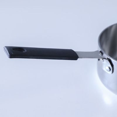 Livia Stainless Steel Saucepan 12X6.5Cm Shinny Silver -2.5MM