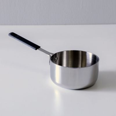 Livia Stainless Steel Saucepan 12X6.5Cm Shinny Silver -2.5MM