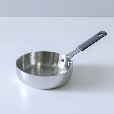 Livia Stainless Steel Saucepan 14X6.5Cm Shinny Silver -2.5MM