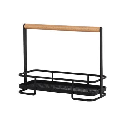 Atticus Spice Rack Holder Black 24 x 10.3 x 19.4 cm