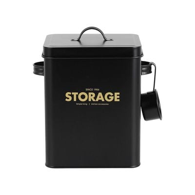 Zyra Multi Propose Food Storage Container Black 23 x 16 x 25.5 cm, 5.3 L