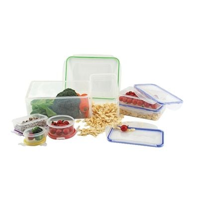 Danube Essential 7-Piece Storage Container Set 1X 5.5L,3X750Ml,1X300Ml,1X250Ml,1X100Ml