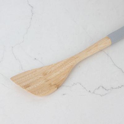 Danube Essential Scraper Silicone+ Bamboo Grey 35 X 6.5 X 2Cm