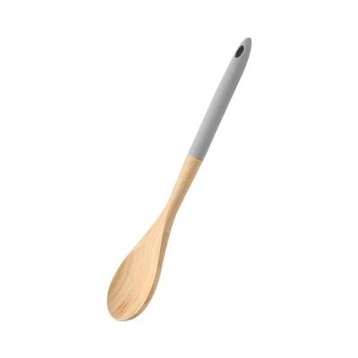 Danube Essential Serving Spoon Silicone+ Bamboo Grey 35 X 6.5 X 2Cm