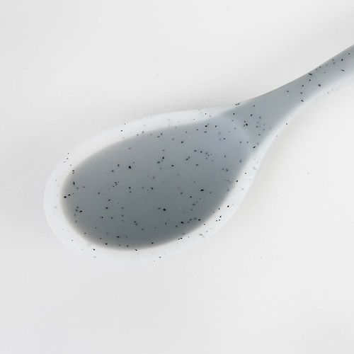 Arissa Slotted Spoon Nylon+ Silicon Grey 30 X 8.5 Cm