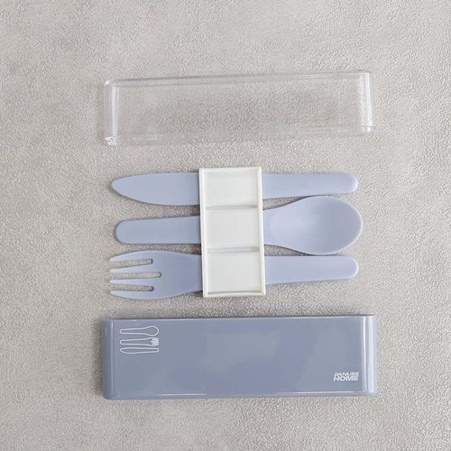 Let's Eat Cutlery Set Blue 16.2X8.2X2Cm