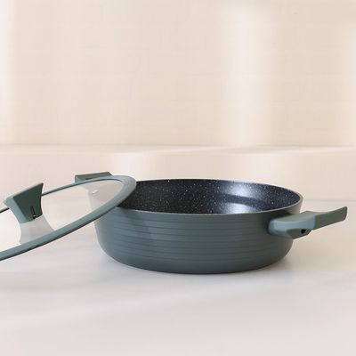 Essence 9-Pc Cross Cookware Set - Midnight Green