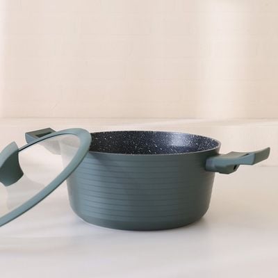 Essence 9-Pc Cross Cookware Set - Midnight Green