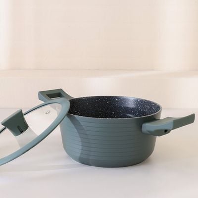 Essence 9-Pc Cross Cookware Set - Midnight Green