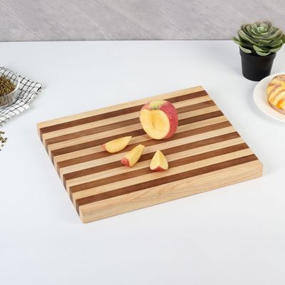 Loretta Rubber Wood Chopping Board 38.5 X 30 X 3  Cm