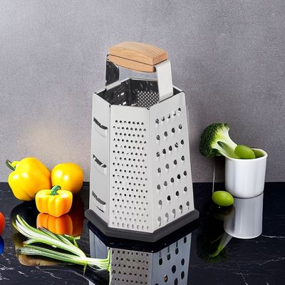 Danube Essential Six-Sided Box Grater 13x11x23.5 Cm