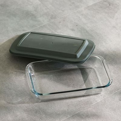 Danube Home Rectangular Borosilicate Glass Baking Dish 3000Ml