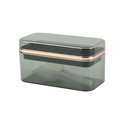 Danube Essential 4-Pc Ice Maker Box Set with Lid - Light Green - 20x10x10.5 cm