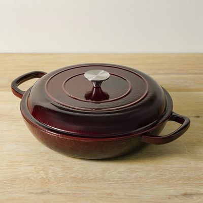 Rosette Cast Iron Casserole Dia.31CM,3.3L - 4MM